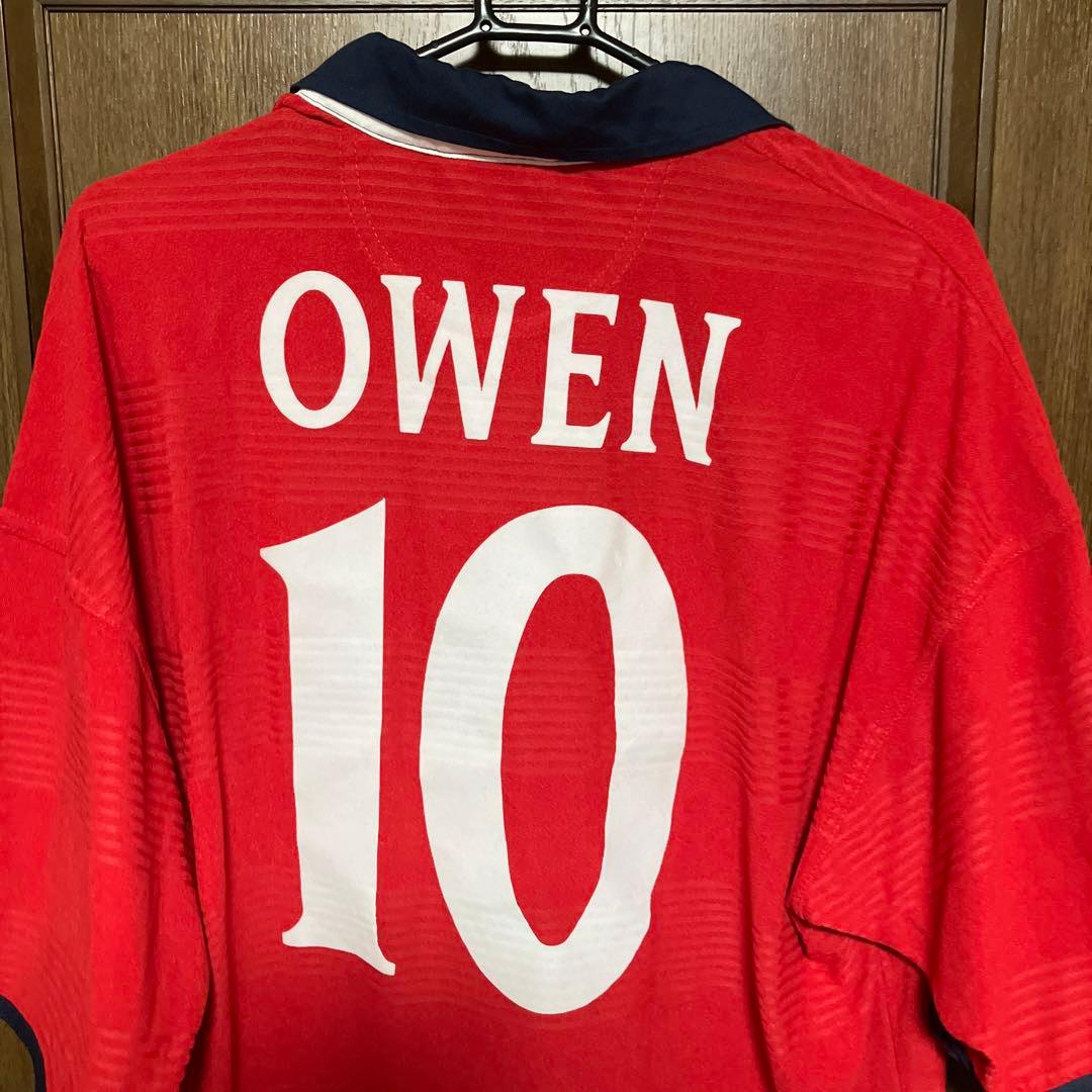 イングランド　1999年　オーウェン　タオル