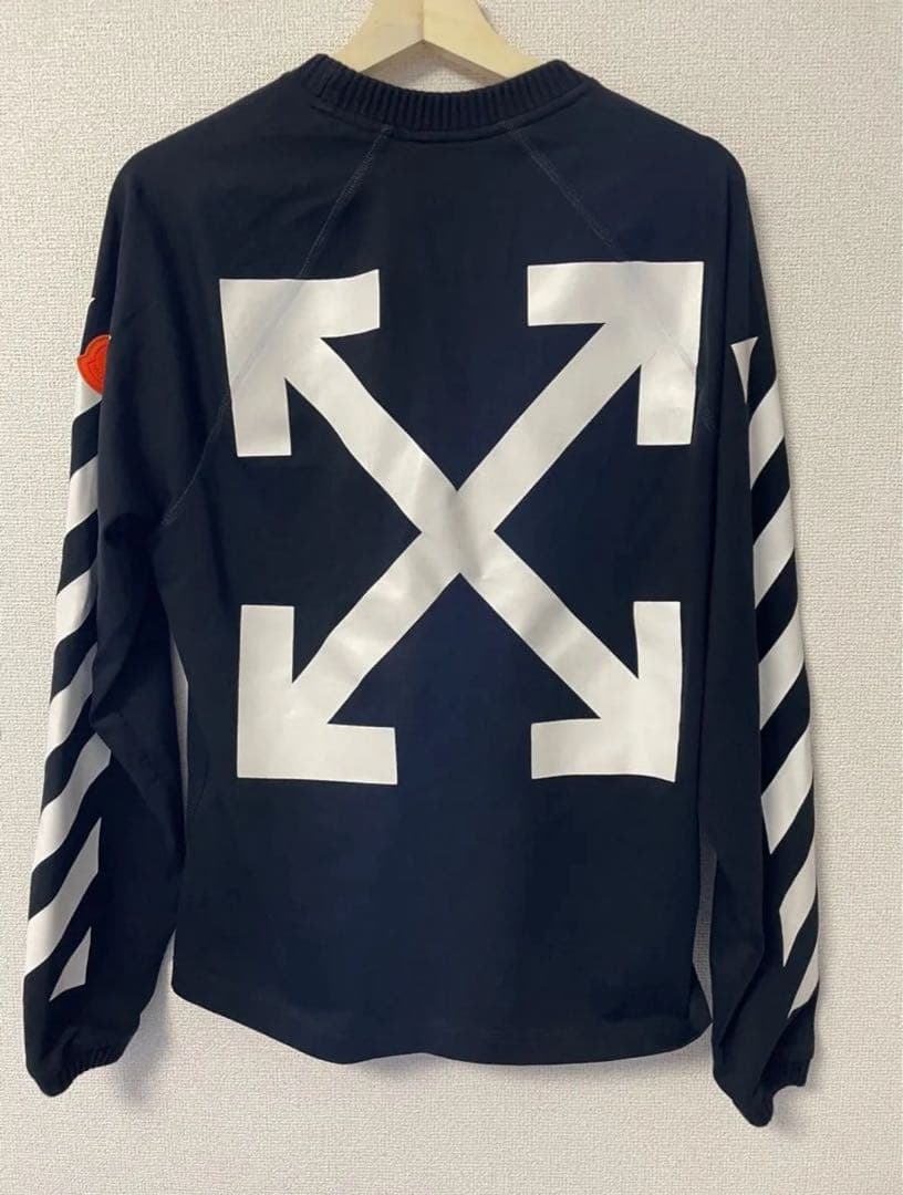 【QR認証済】off-white MONCLER ロンT