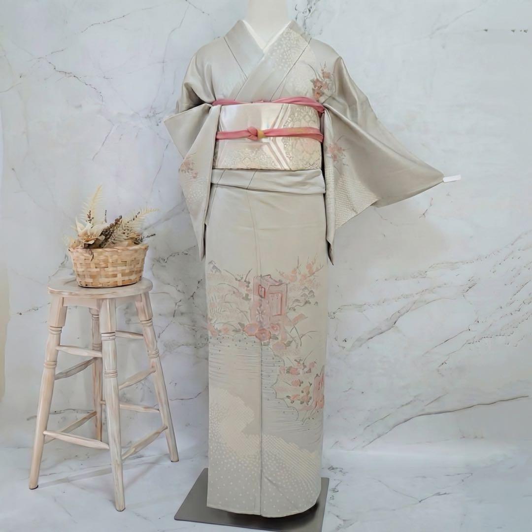 訪問着 フルセットa491D 卒業式　入学式　お宮参り　七五三