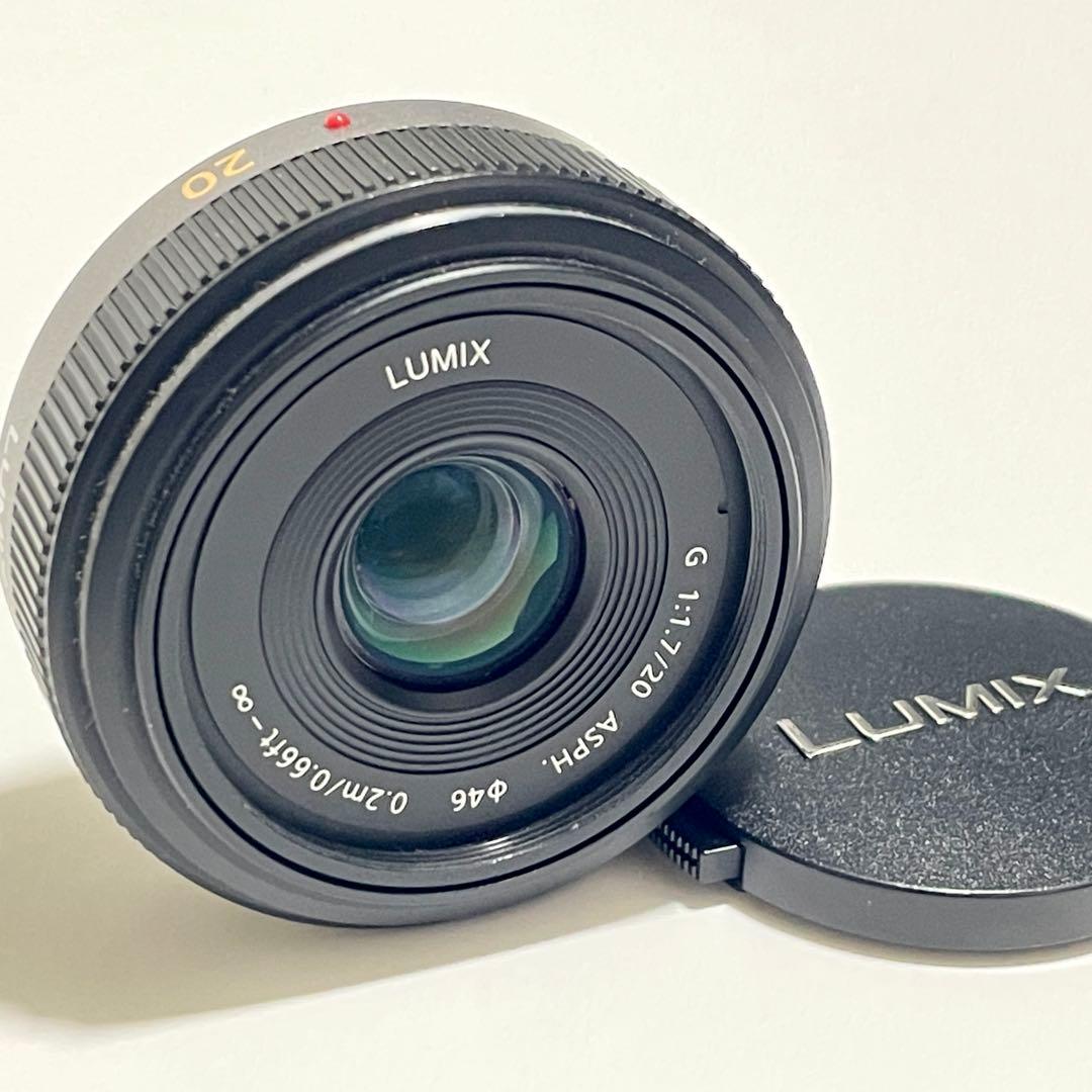 ★美品★ LUMIX G 20mm/f1.7 ASPH. H-H020 レンズ