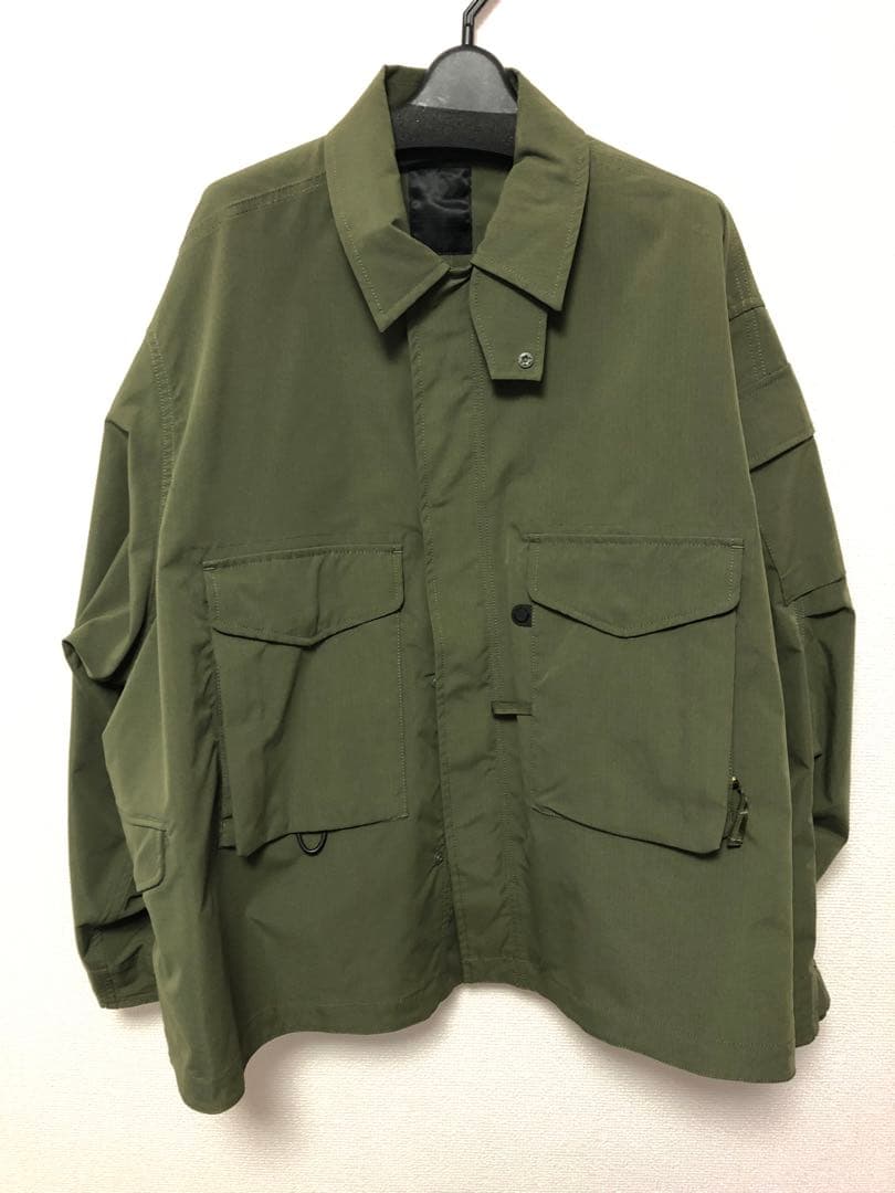 Daiwa pier39オリーブグリーン ミリタリージャケット