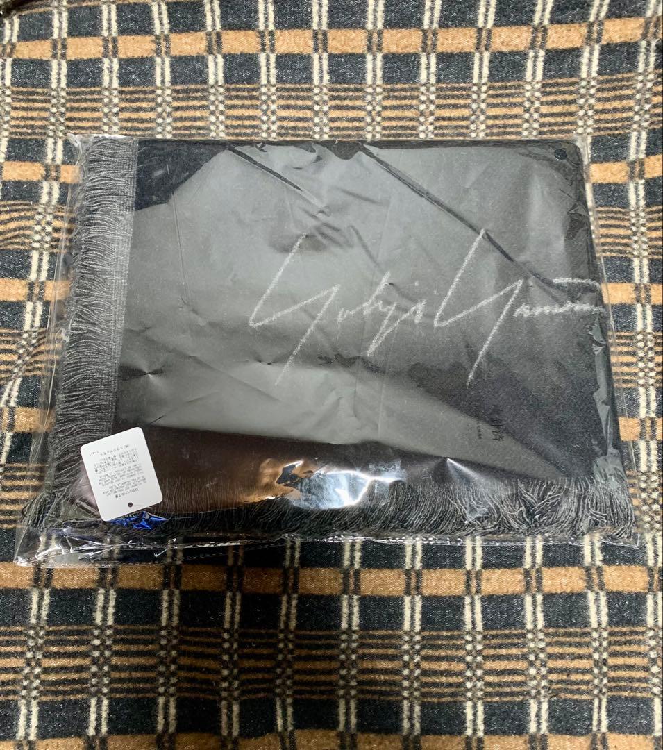 【新品】25AW ヨウジヤマモト ストール　ブランケット　ノベルティー