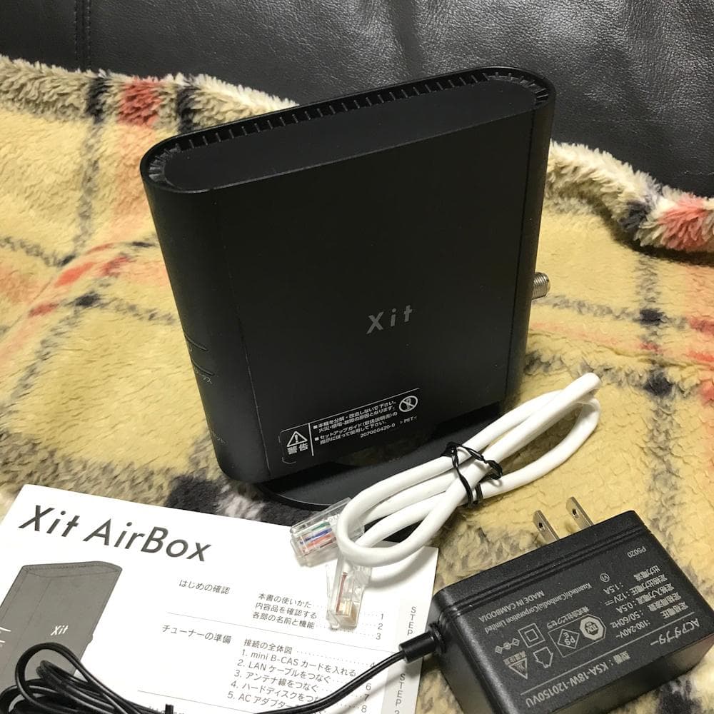 ピクセラ Xit AirBox XIT-AIR110W ワイヤレスTVチューナー