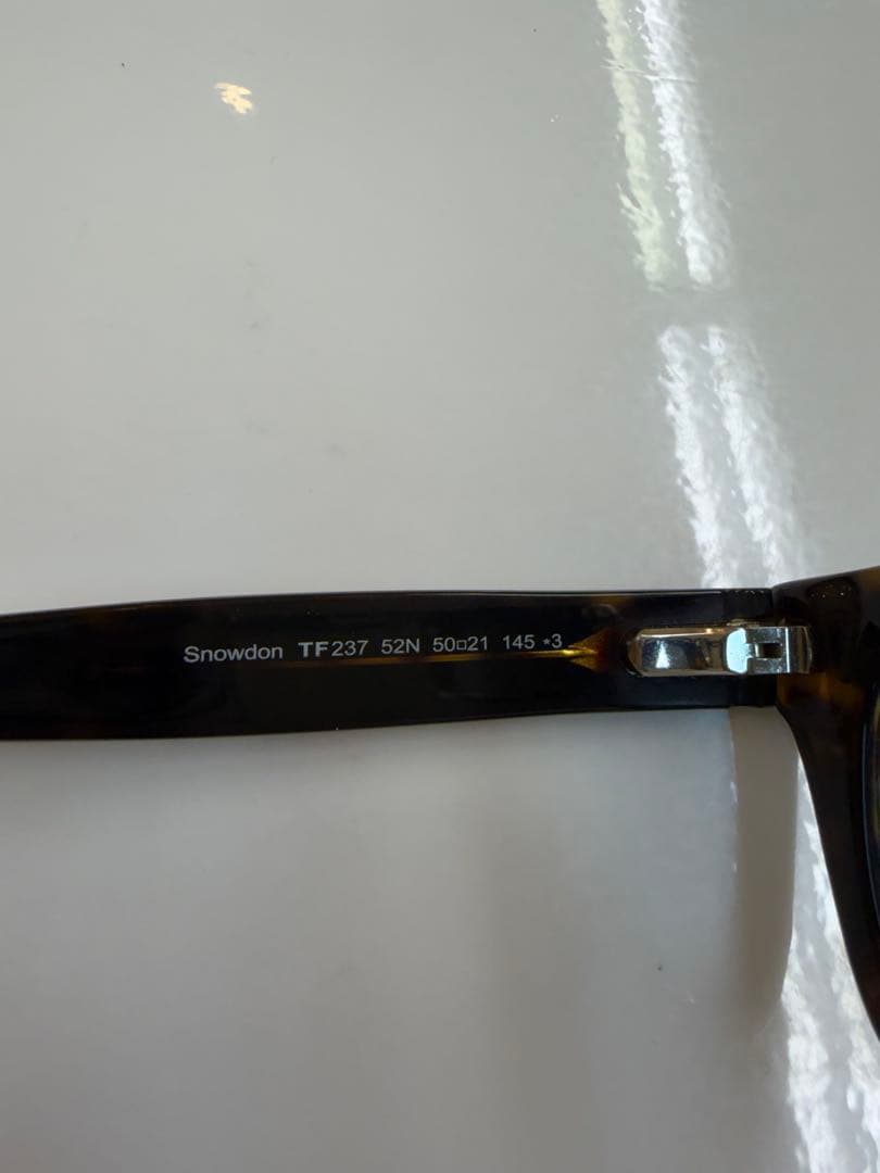 TOM FORD don TF237 52N サングラス べっ甲