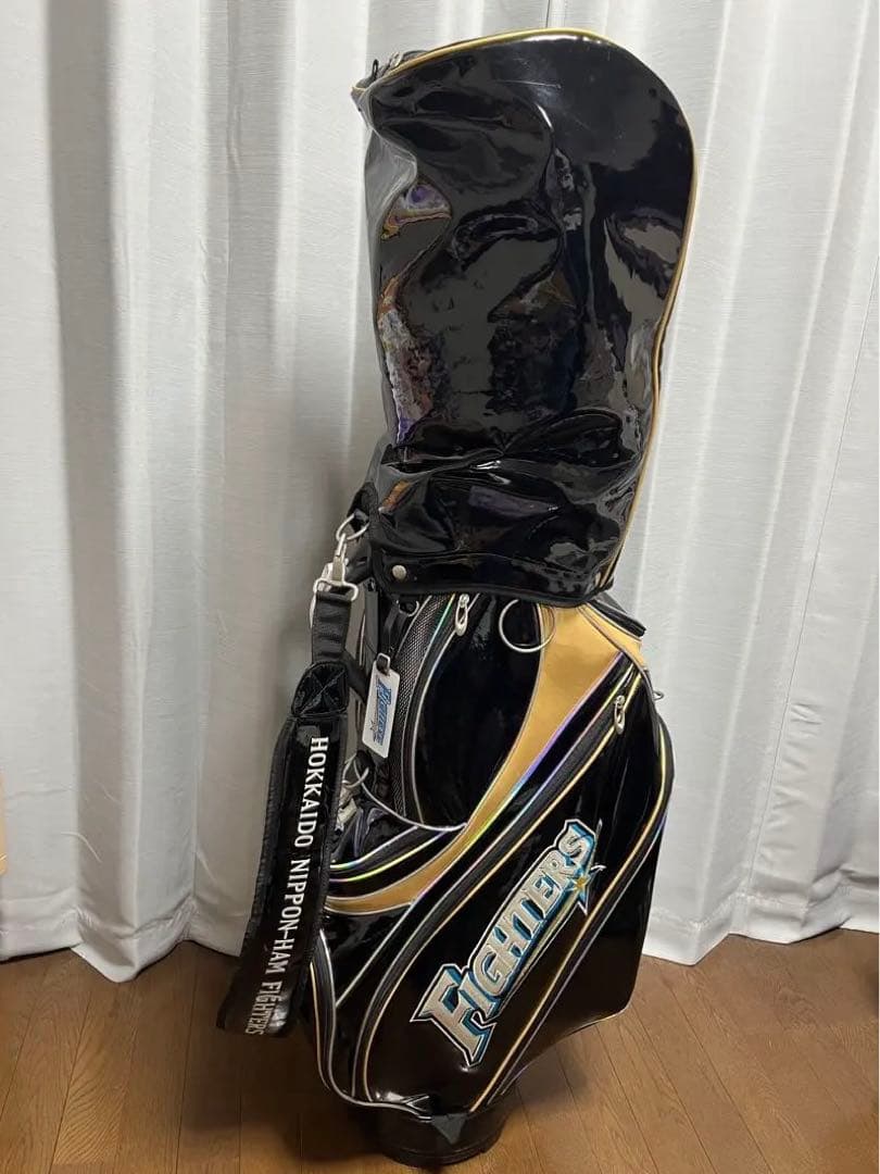 希少⭐︎ 北海道日本ハムファイターズ　ゴルフバッグ　キャディバッグ　9.5型