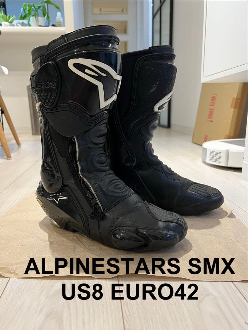 ALPINESTARS SMX US8 EU42 ブラック アルパインスターズ