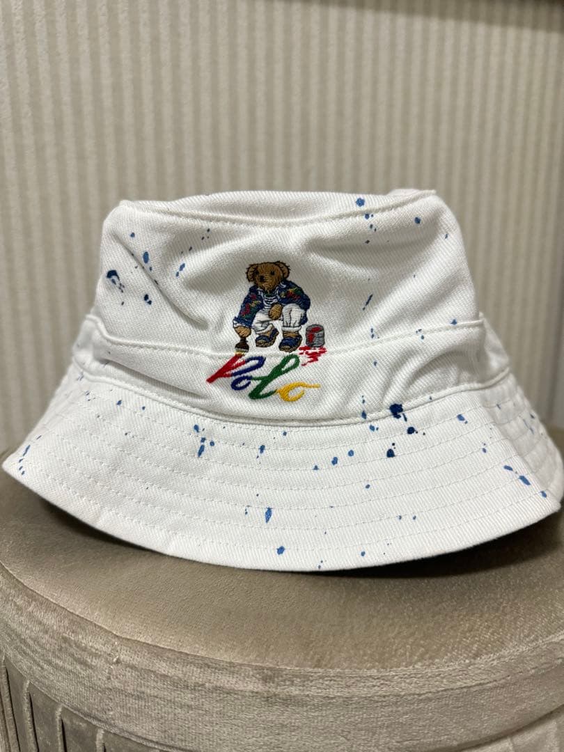 新品POLORALPHLAUREN ポロラルフローレン　バケットハット　ポロベア