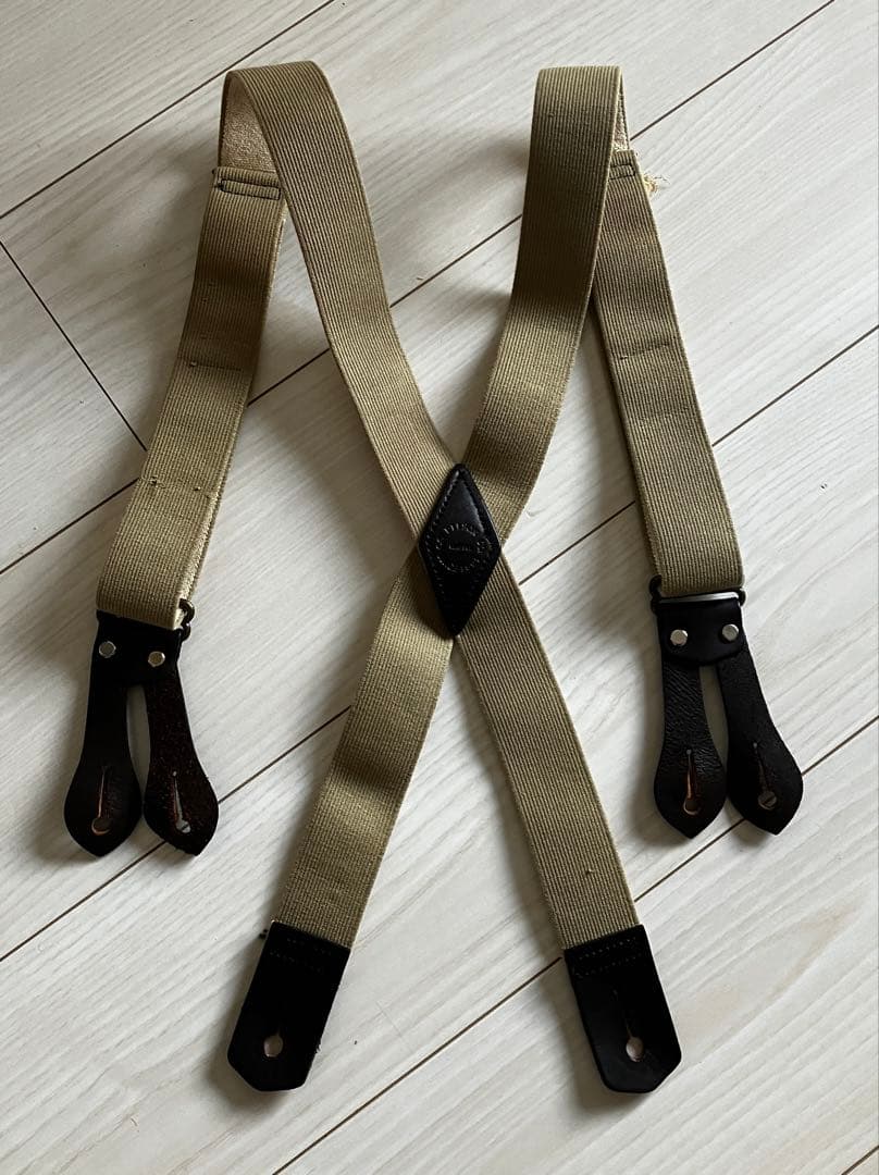 FILSON フィルソン サスペンダー TAN