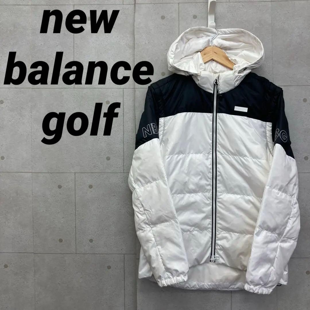 new balance golf ニューバランスゴルフ ダウンジャケット 5 白