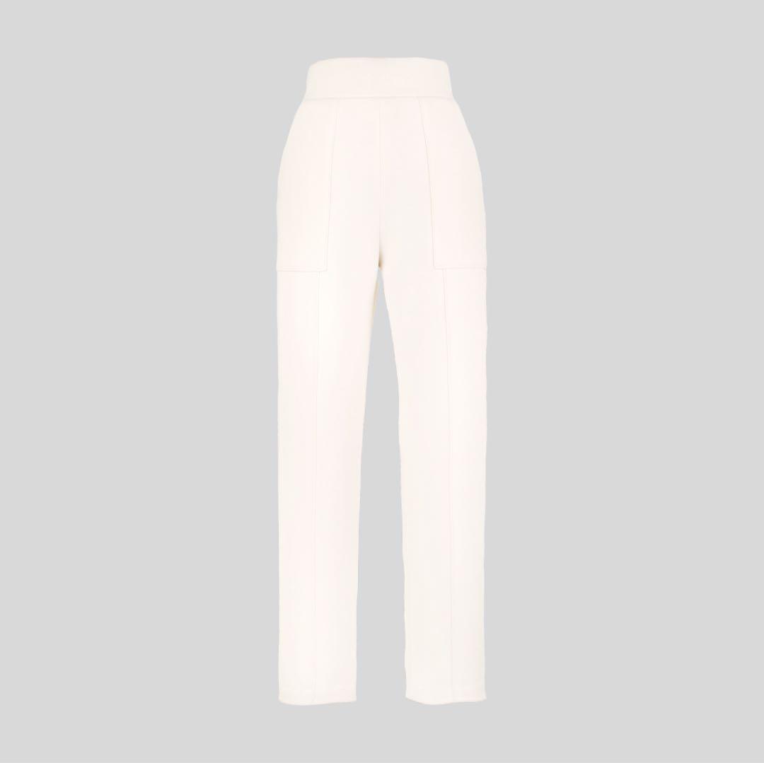 今期新品YONFA クーコーパンツ（裏起毛 ver.） (milk) XS