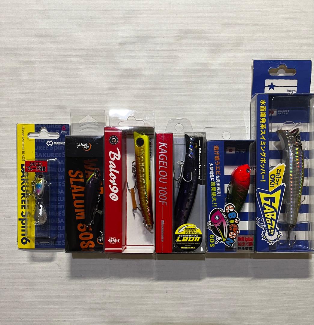 ガボッツ90 カゲロウ100 バクリースピン6 ワスプス