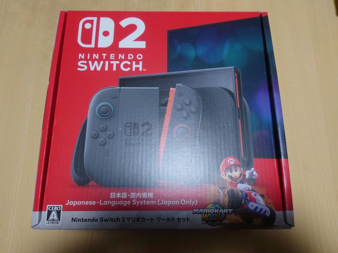 新品未開封Nintendo Switch 2 本体 マリオカートワールドセット
