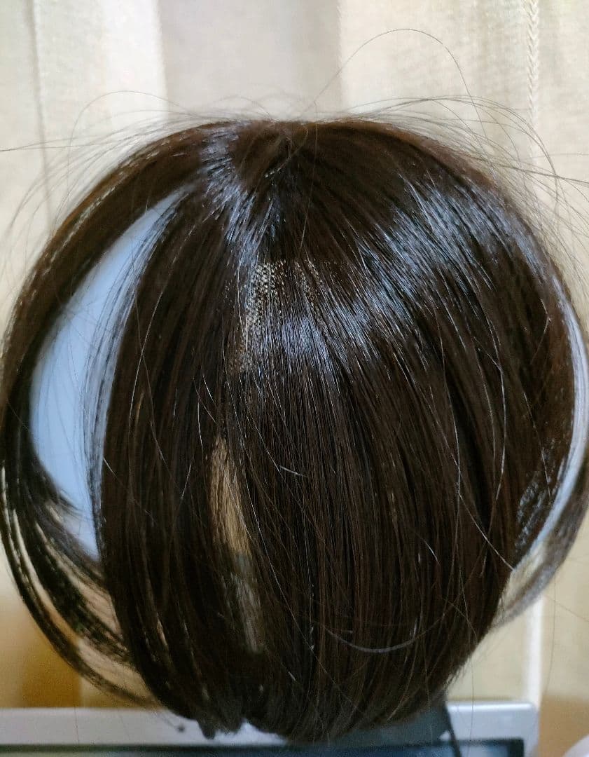 FONTAINE ダークブラウン トップウィッグ