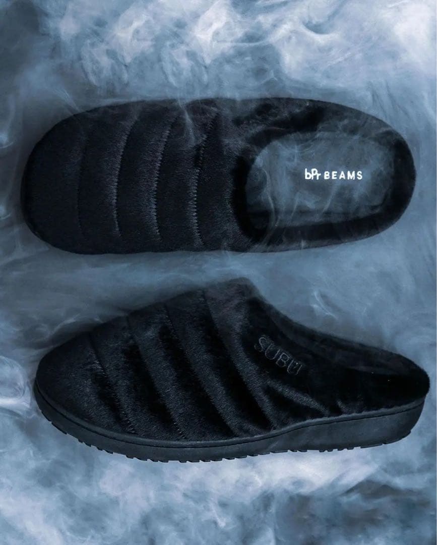 SUBU × bPr BEAMS / 別注 フェイク ファー サンダル 2024