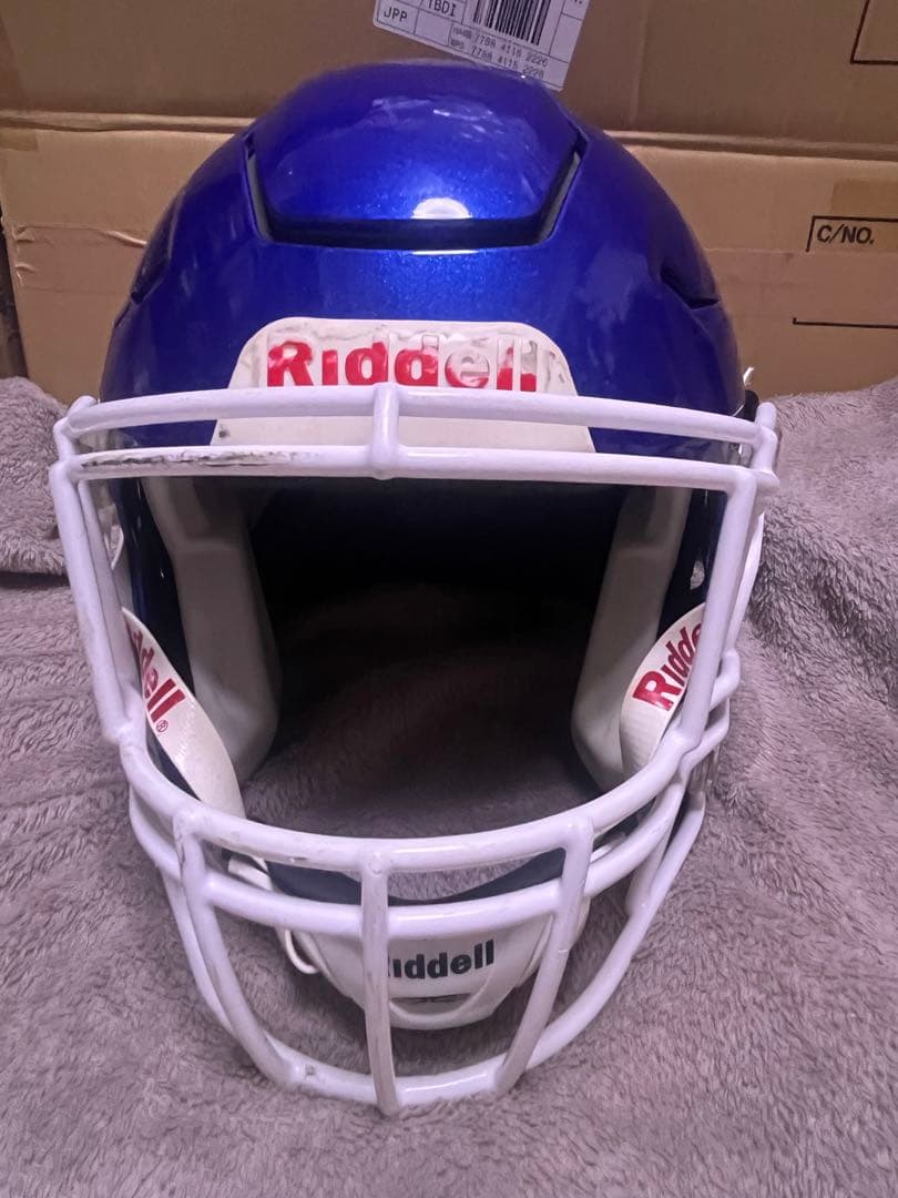 ハリRiddell speed flex 青　M