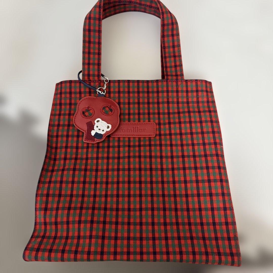 familiar　ファミリア　トートバッグ小