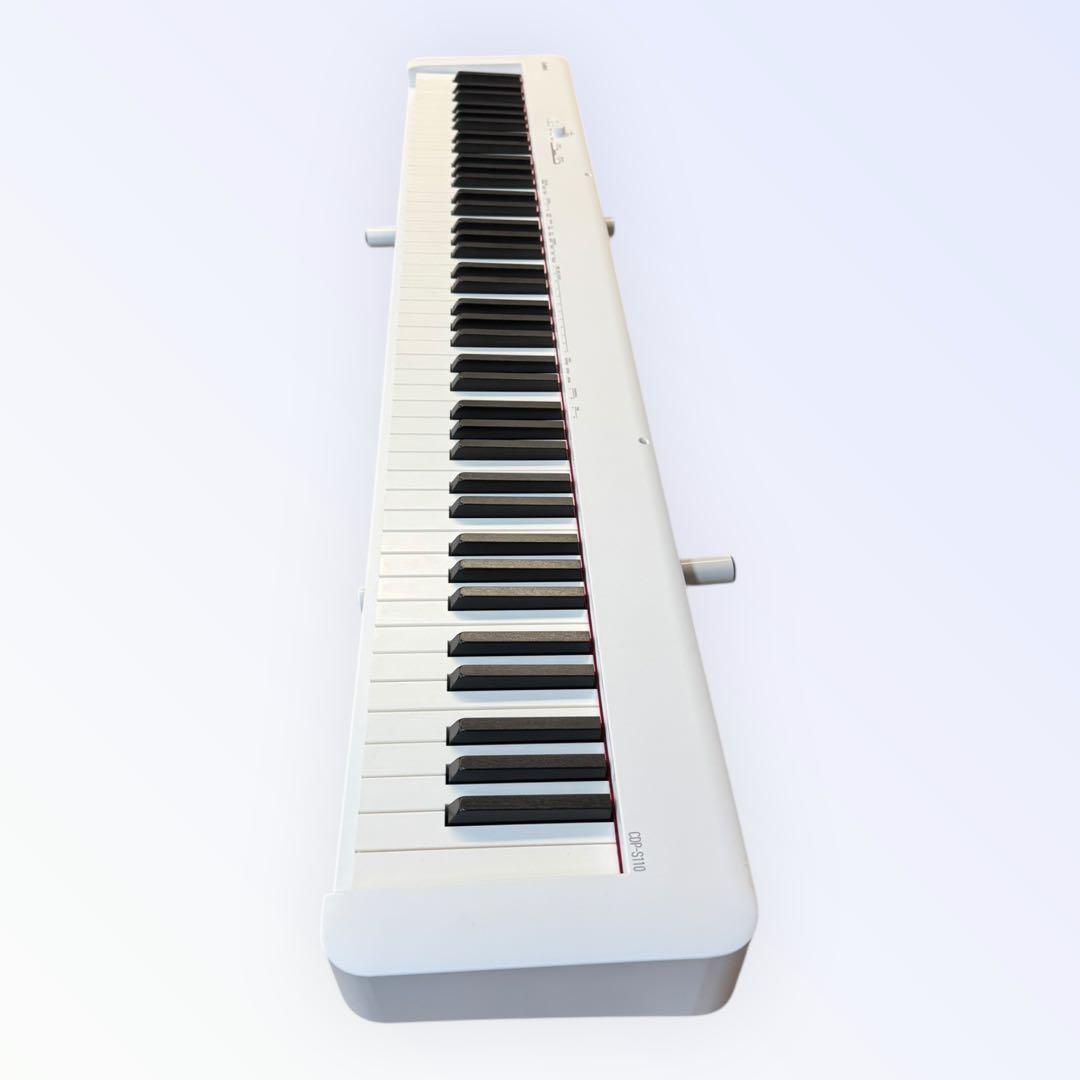 【美品】2022年式　casio cdp-s110 ホワイト　箱・付属品完備