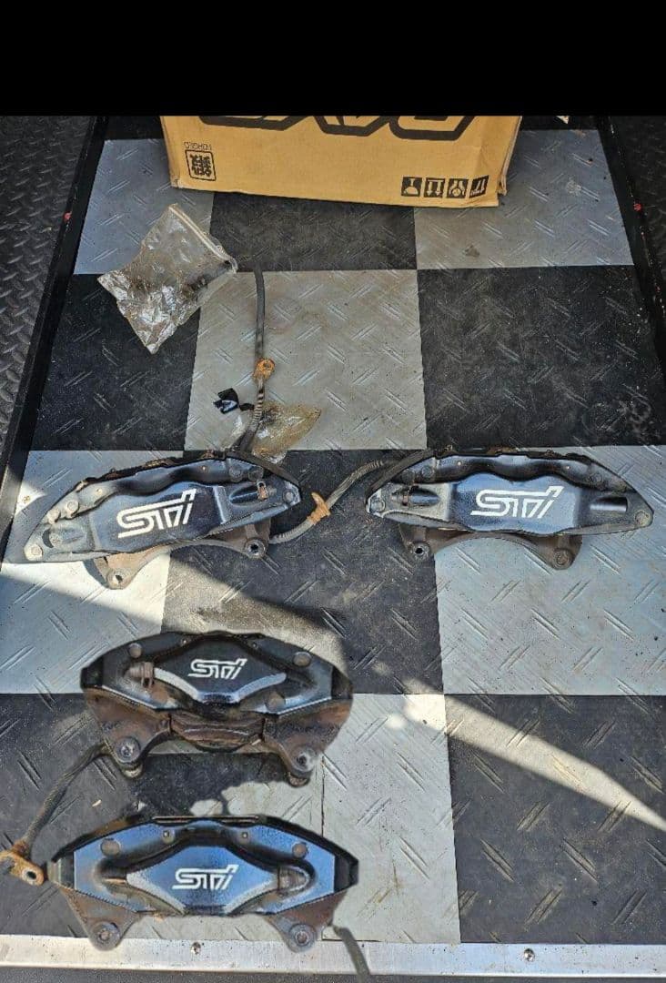 よ*ね様 スバル インプレッサ GRB WRX STI ブレンボ キャリパー