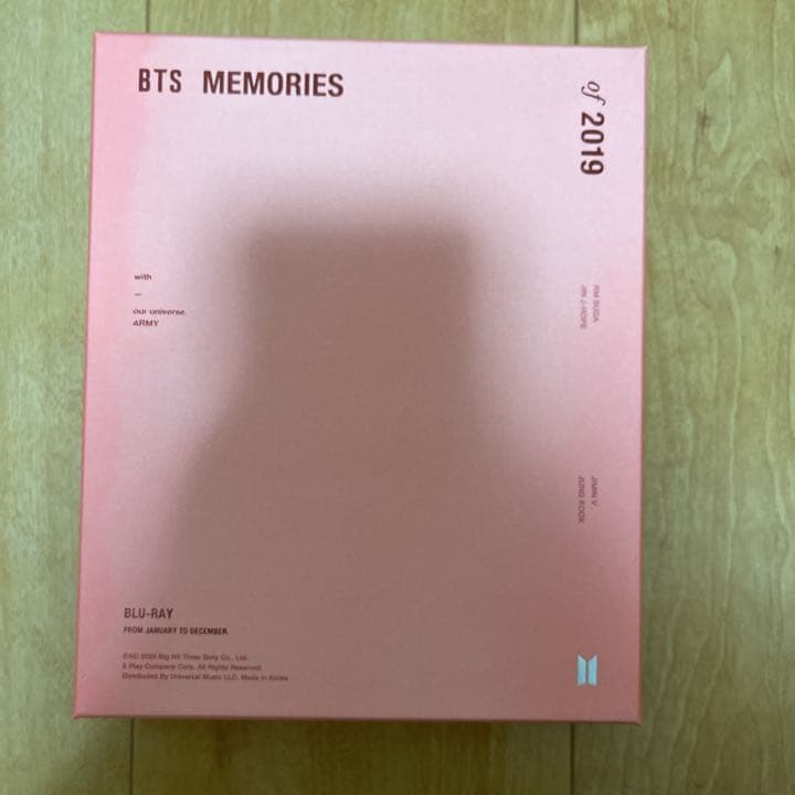 BTS MEMORIES 2019 Blu-ray 日本語字幕あり　抜けなし