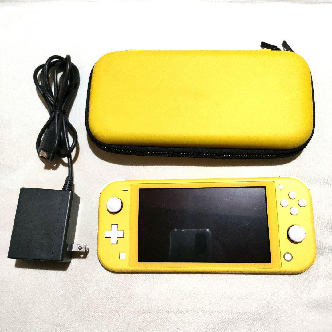 NINTENDO SWITCH LITE 電源アダプター、ケース、SDカード付き