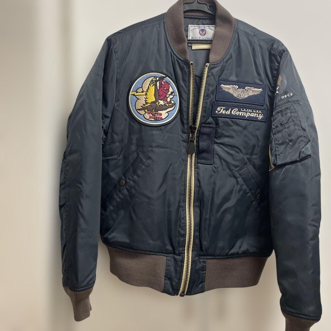 美品テッドマン MA-1 フライトジャケット サイズ38