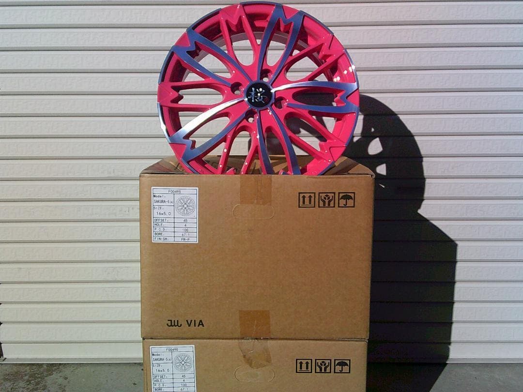 えんちゃん 品送料込5分咲き☆EGコンフォートセット 165/50.16