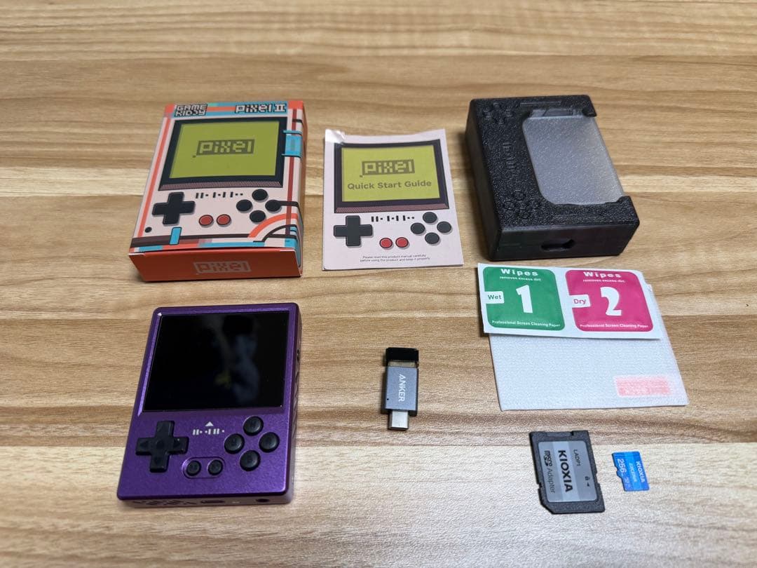 GKD Pixel2 紫 64GB＋256GB ケース・Wi-Fiドングル