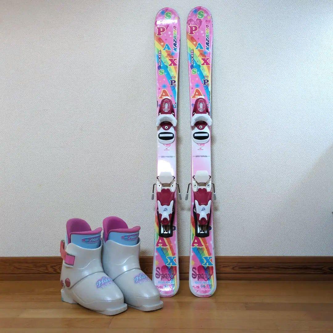 子供用　スキー板　ブーツセット