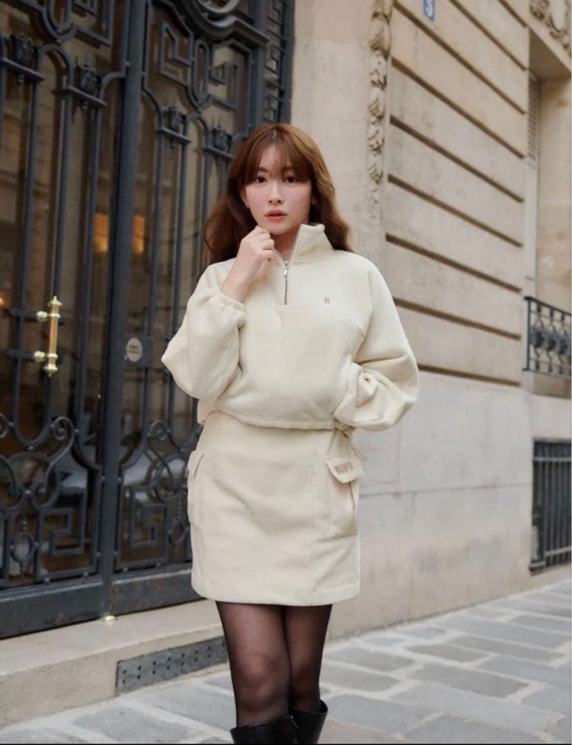 トップス herlipto Flight Mode Fleece Pullover