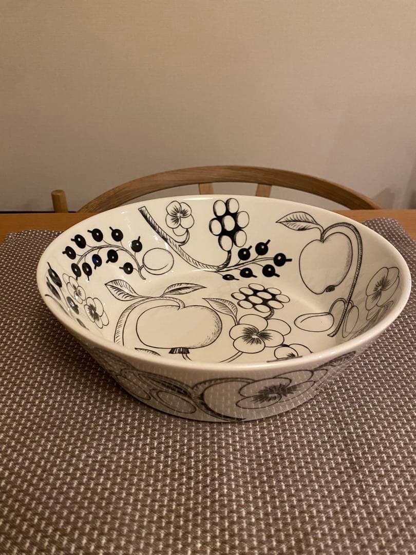 未使用 ARABIA パラティッシ ボウル 23cm 廃盤品 ブラック アラビア