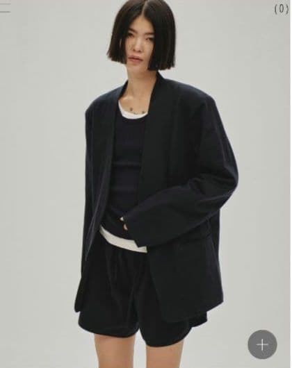 TODAYFUL　Collarless Cottonsatin Jacket