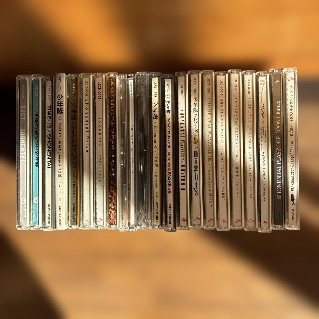 少年隊 CD コレクション　アルバム19枚　シングル3枚　バラ売り不可