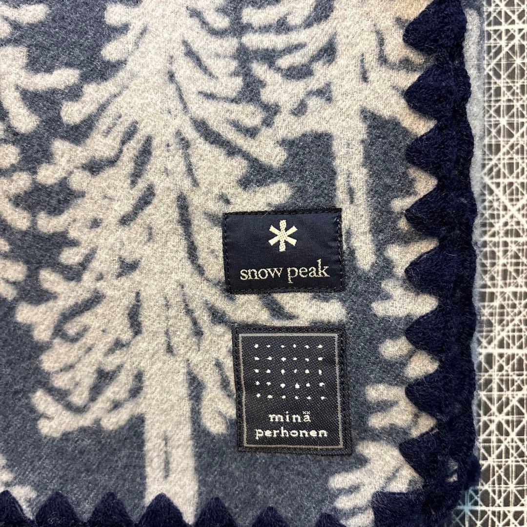スノーピーク 希少　限定品　 ソファブランケットミナペルホネン