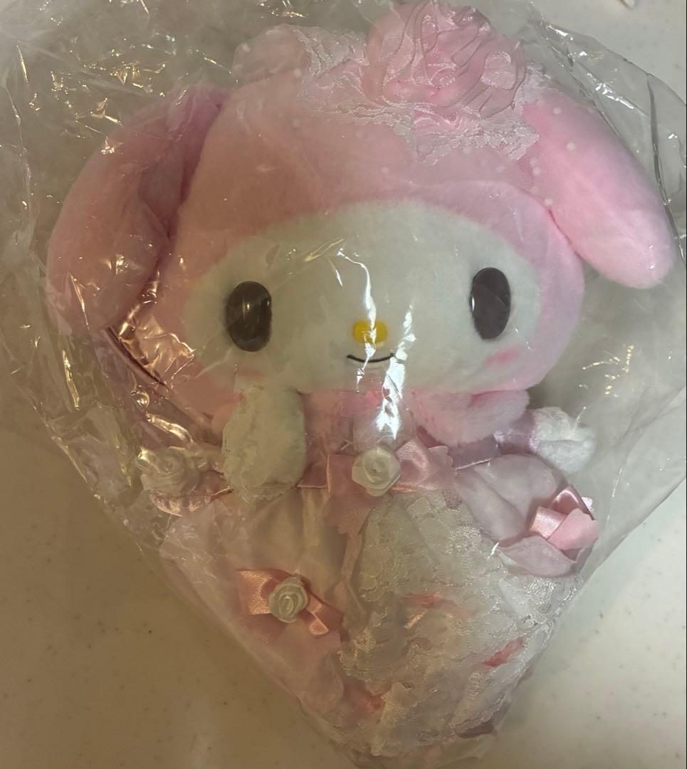 レディマイメロディ　ぬいぐるみショルダーバッグ　バースデー　マイメロ　サンリオ