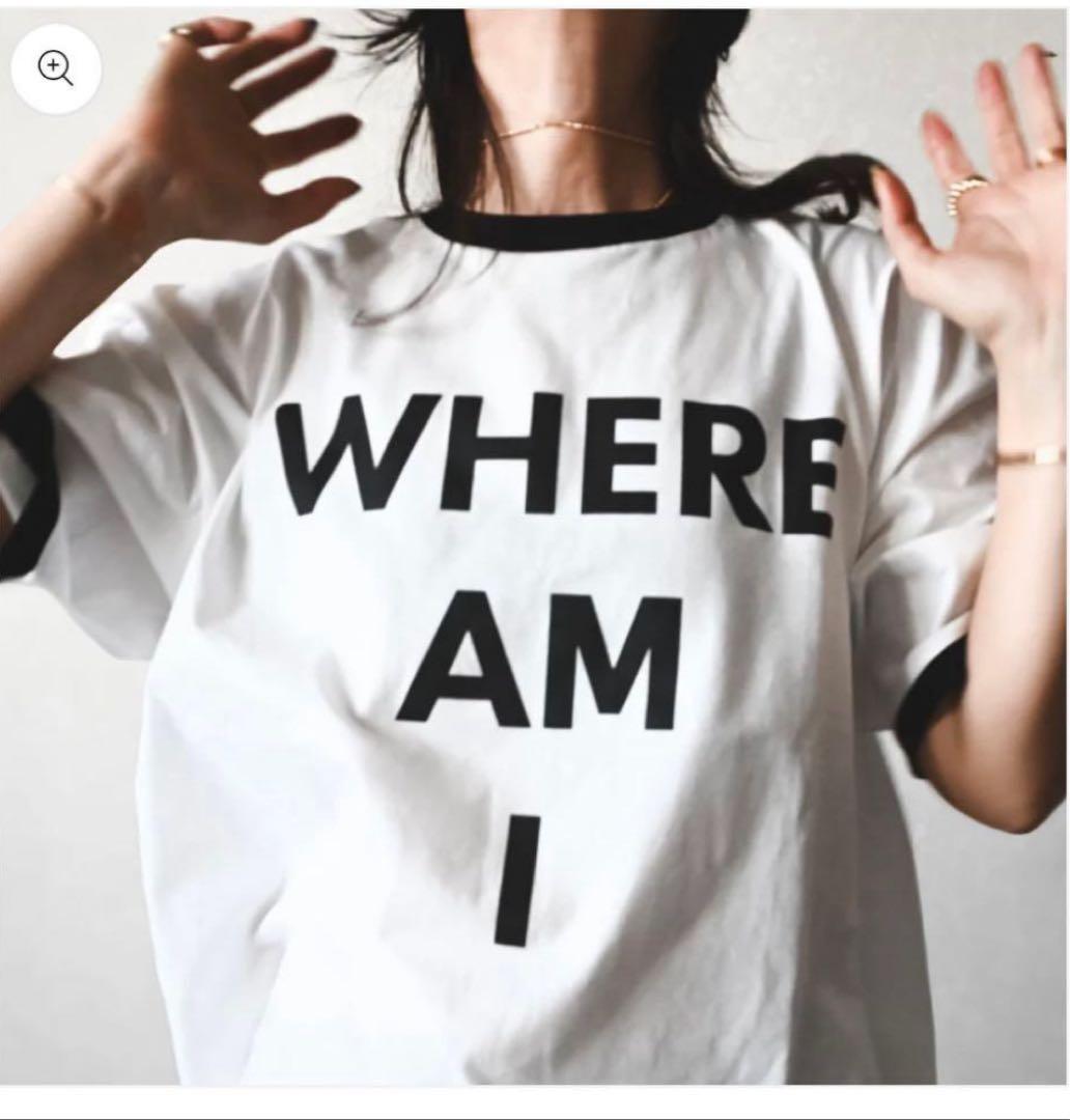 ch!iiibag リンガーTシャツ　グレー