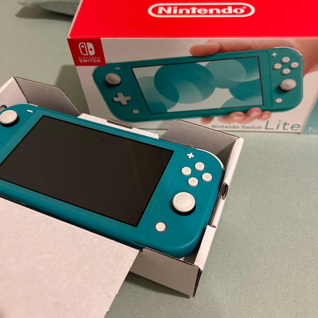 【超美品】Nintendo Switch Lite ターコイズ