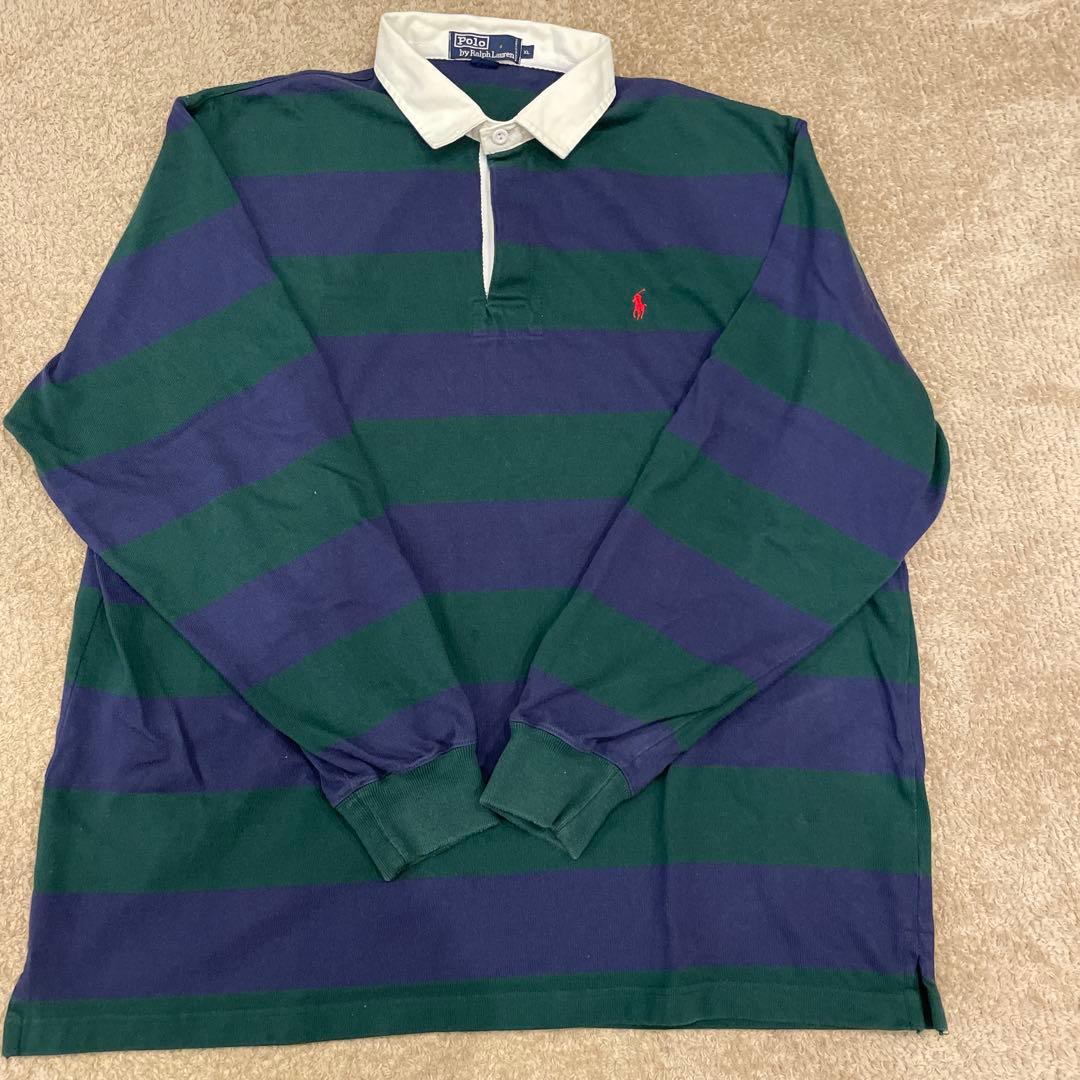 ラルフローレン　ラガーシャツ XL