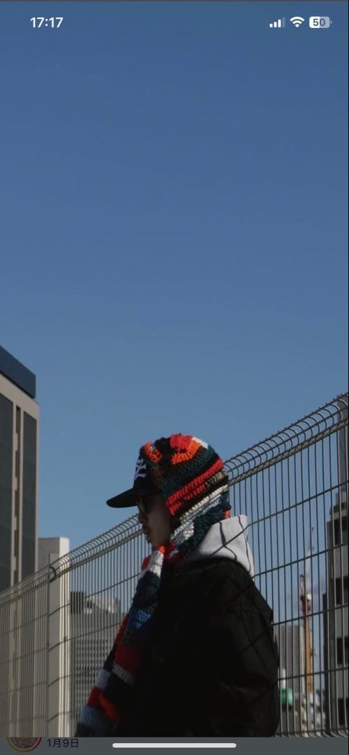 anri ニットマフラー