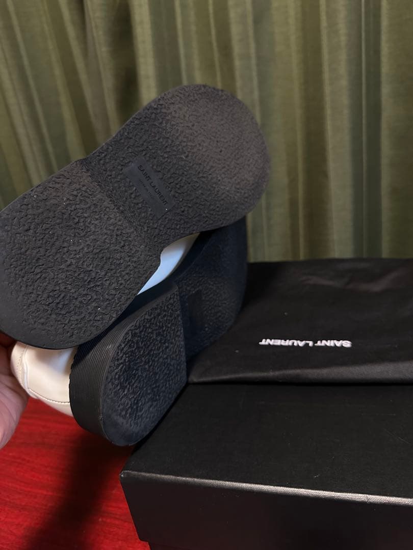 サンローランパリ 21AWテディペニーローファー　レザーシューズ