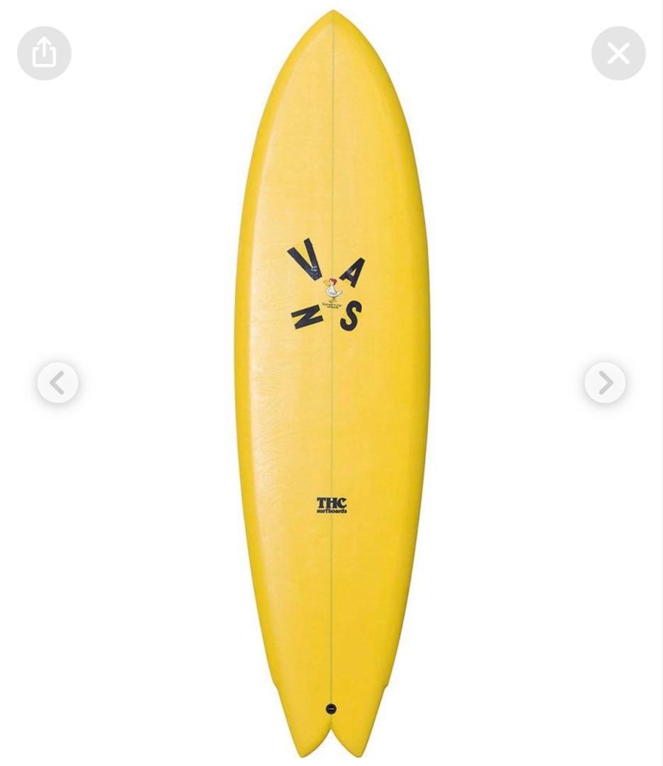 THC surfboards　tosh tudor 使用ボード
