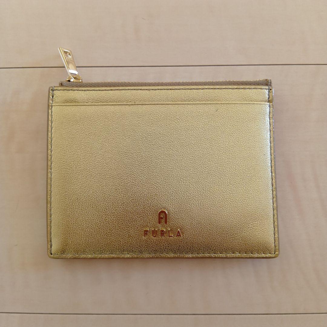 値下げ半額以下★FURLA ゴールド ケース