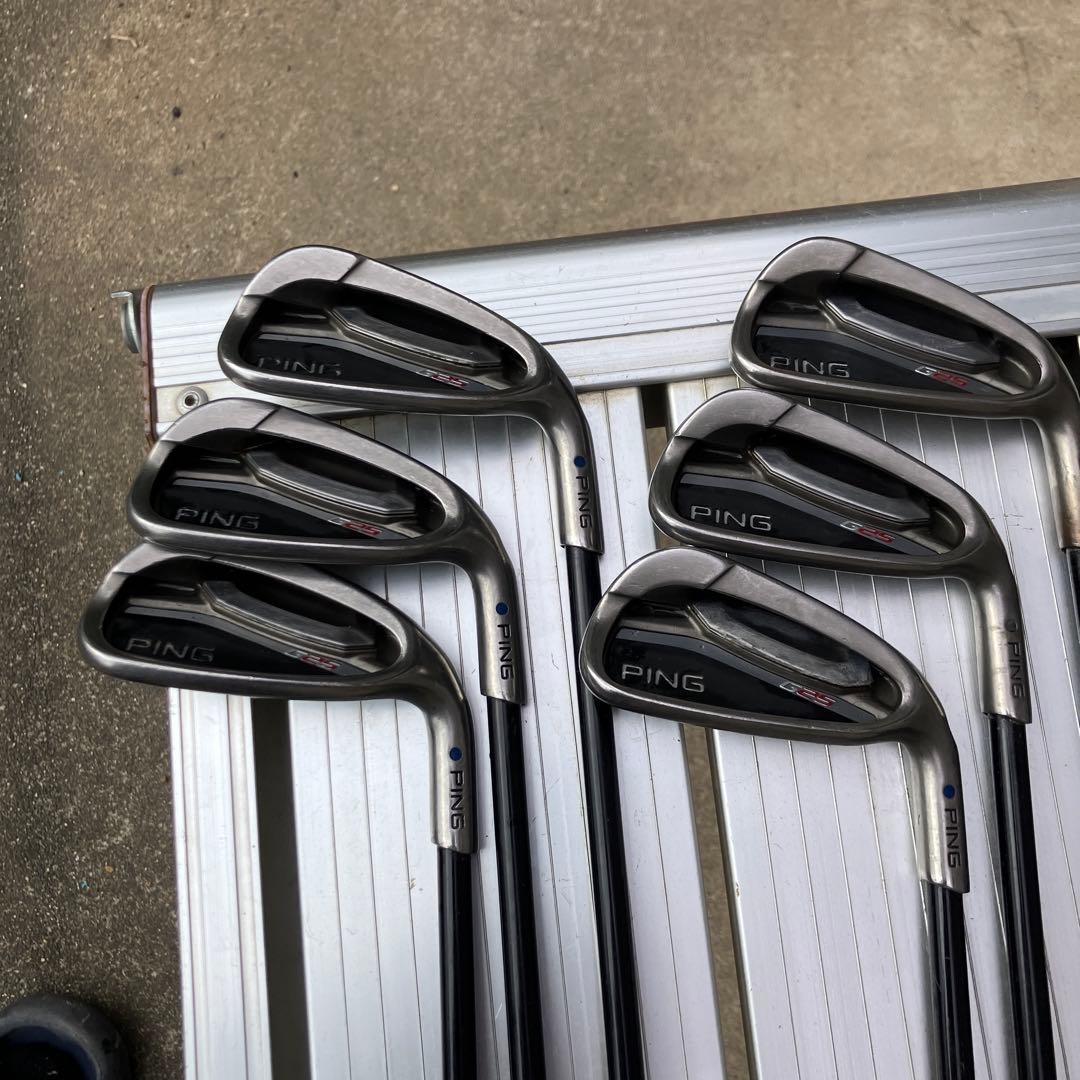ピンG25アイアン　5-9 W 6本