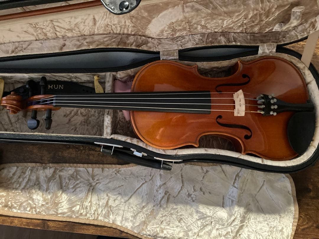 SUZUKI バイオリン NO.300 4/4 ANNO.2002肩当て付き