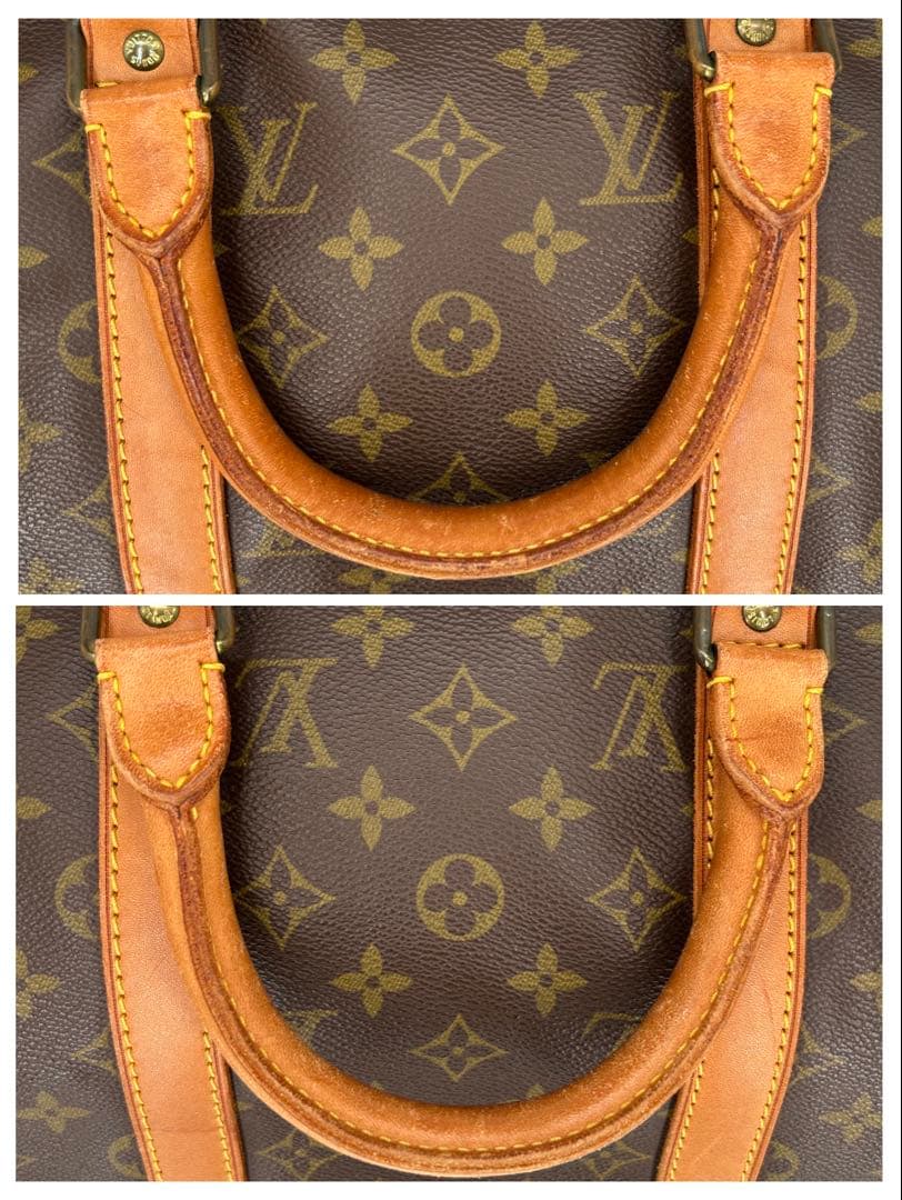 ルイヴィトン ボストンバッグ キーポル50 モノグラム 希少 ECLAIR