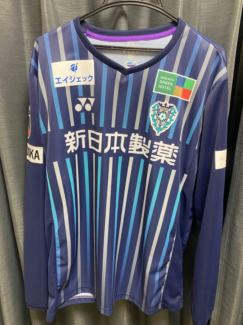 アビスパ福岡　ユニフォーム　城後