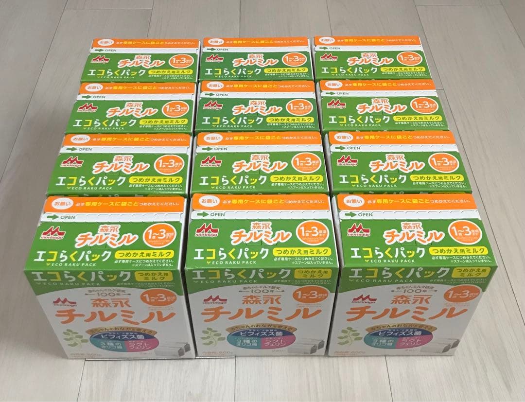 森永 チルミル 800g エコらくパック