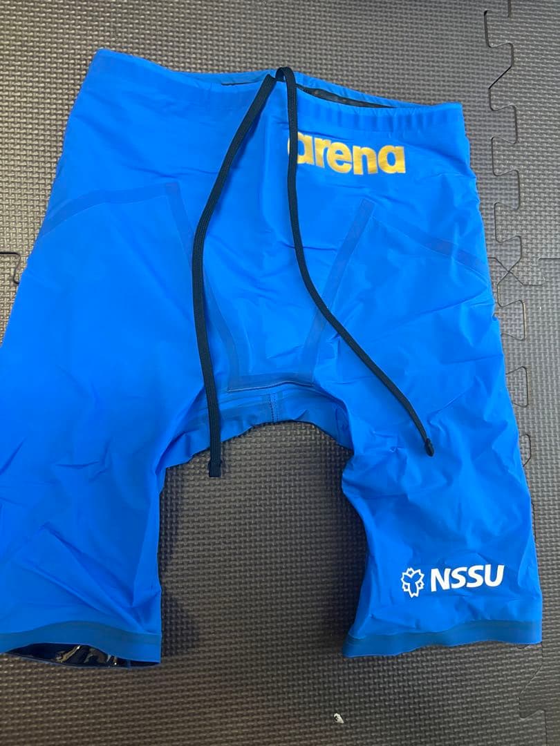 arena NSSU 競泳水着 青　ゴーグル3点