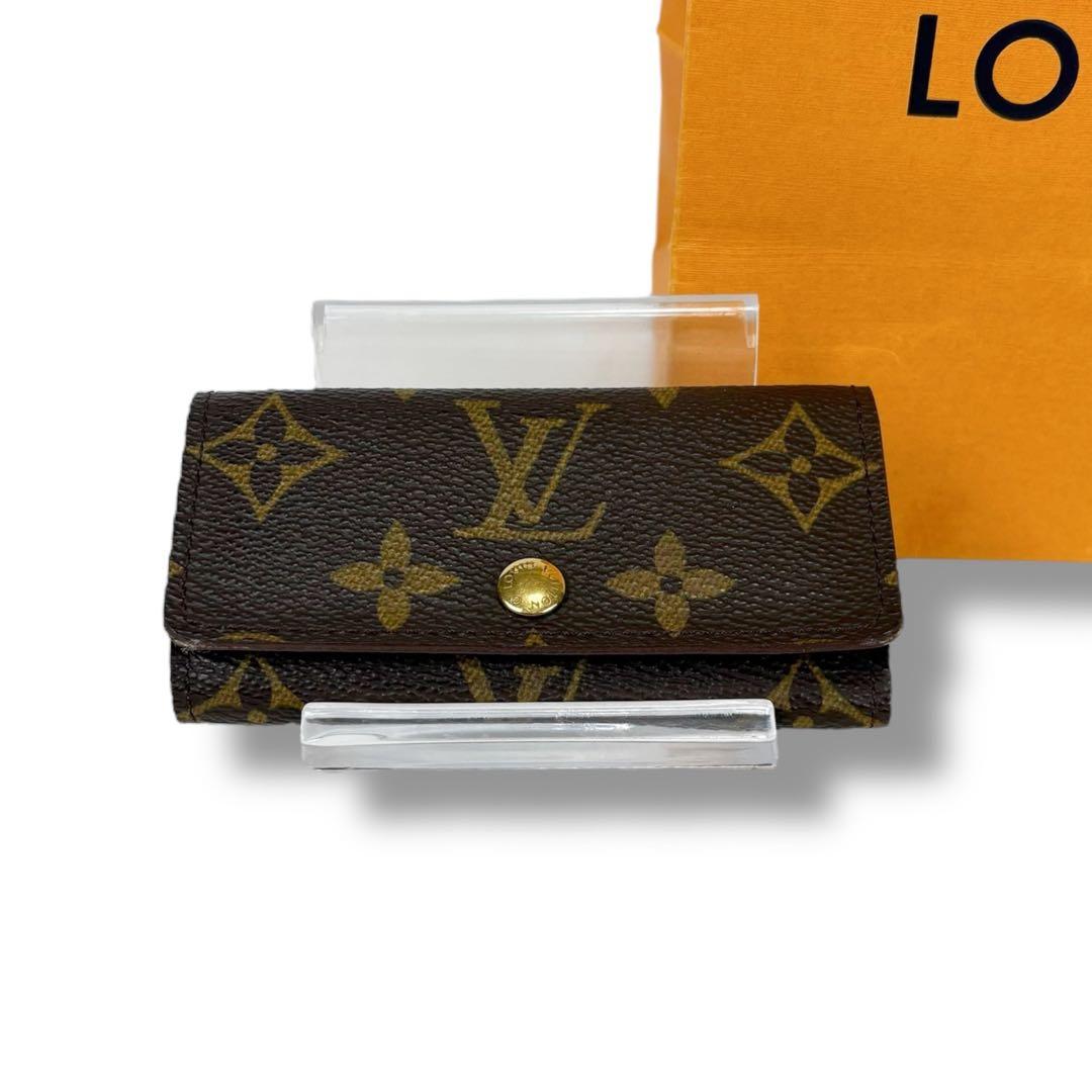 ルイヴィトン　LOUIS VUITTON ミュルティクレ　4連　キーケース