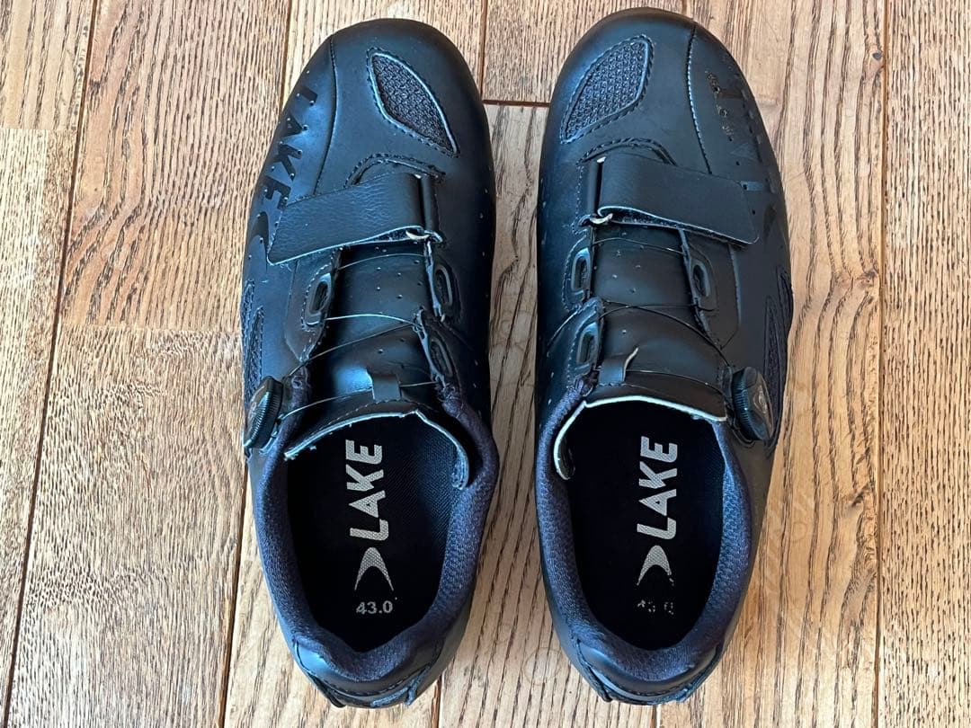 【美品】LAKE CX176 ロードバイクシューズ 43.0 BOAダイヤル