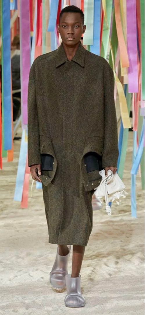 LOEWE ラバーブーツ　クリア　41